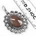 925 Sterling Silver Overlay Pendant Mookaite Gemstone Latest Jewelry