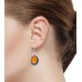 925 Sterling Silver Earring Amber Handmade Jewelry