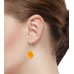 925 Sterling Silver Earring Amber Handmade Jewelry