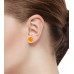 925 Sterling Silver Earring Amber Handmade Jewelry