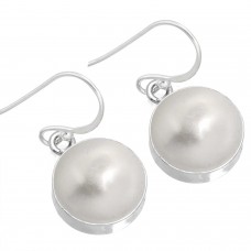 925 Sterling Silver Earring Freshwater Pearl Handmade Jewelry