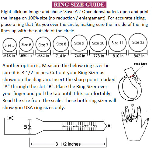 Ring sizing guide  Eco925 sustainable jewellery